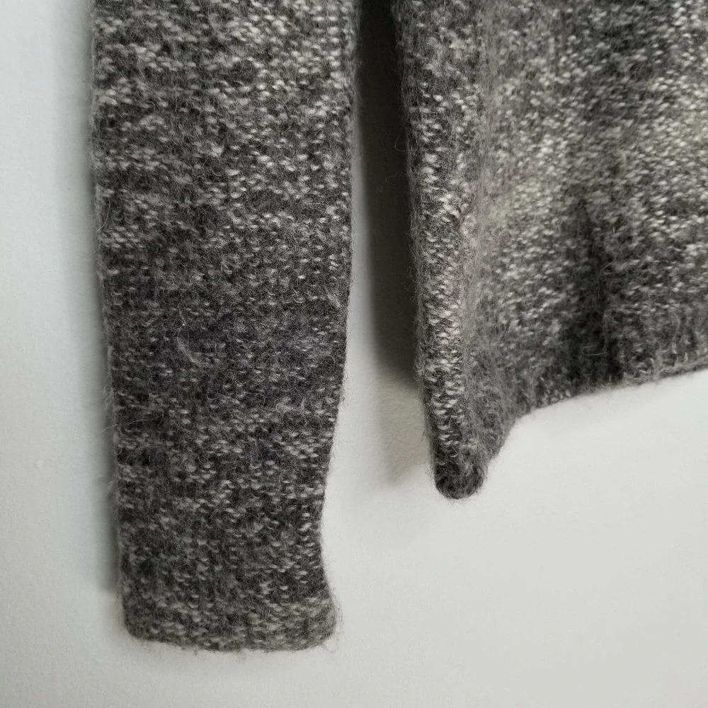 BANANA REPUBLIC Sweater Alpaca Wool V Neck Fitted Knit Women's Small Grandpacore